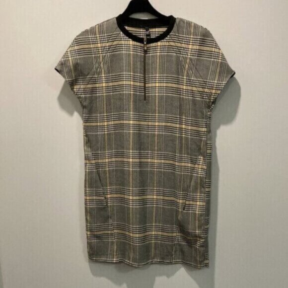 Zara Trafaluc Plaid Short Sleeve Dress​​​​​​ - Picture 6 of 14